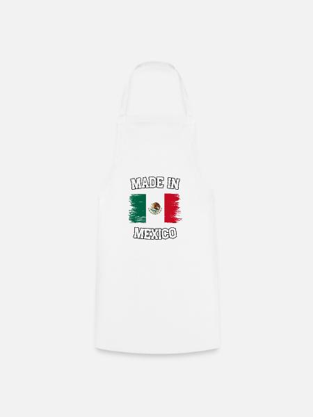 Made in Mexico - Kochschürze - Weiß