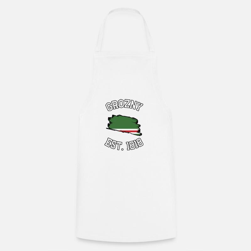 DÉCÉDÉ EN 1818 - Tablier de cuisine - blanc