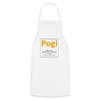 Philippines Filipino Pogi Vintage Sweet I Gift - Cooking Apron - white - Front - AI Model Male 185 dark (185cm)