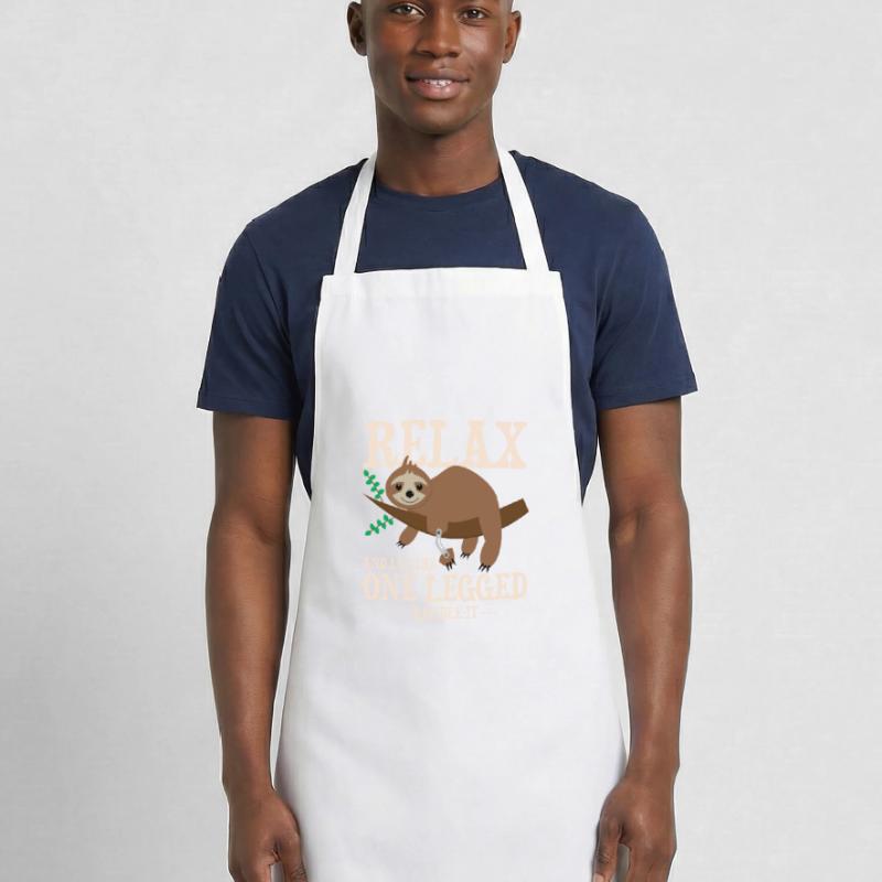 Conception de prothèses de jambe et prothèses de jambe Tablier de cuisine