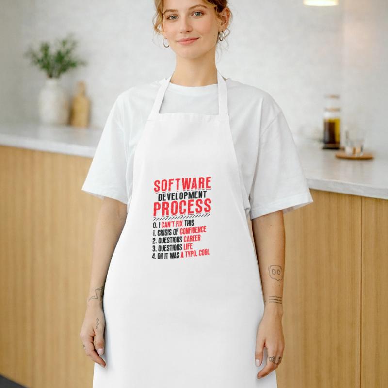 Software development process, programming Cooking Apron