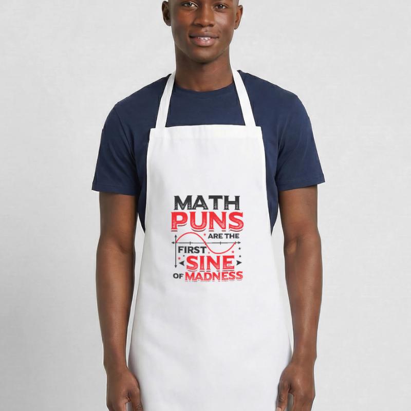 Math teacher, math student, math puns Cooking Apron