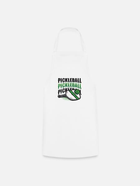 Pickleball-Liebhaber - Kochschürze - Weiß