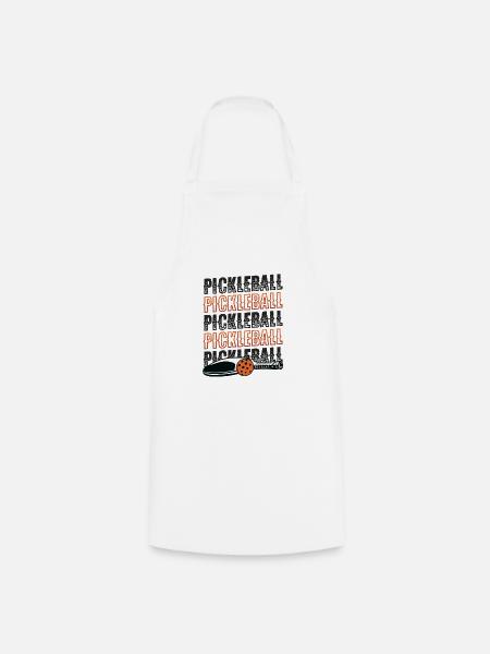 Pickleball-Liebhaber - Kochschürze - Weiß