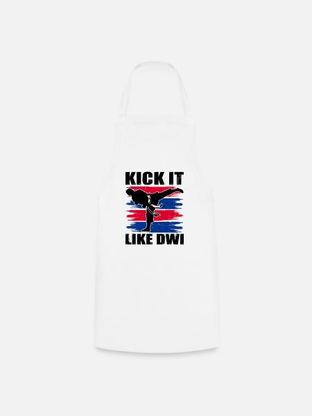 Tang Soo Do Geschenk - Kochschürze - Weiß