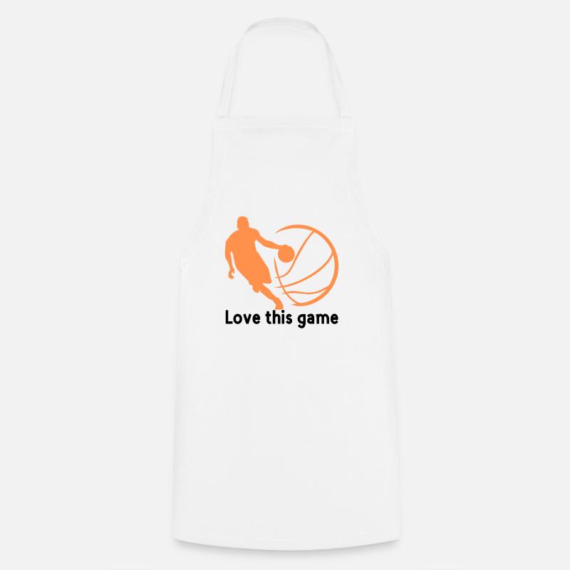 J’adore ce jeu - Tablier de cuisine - blanc