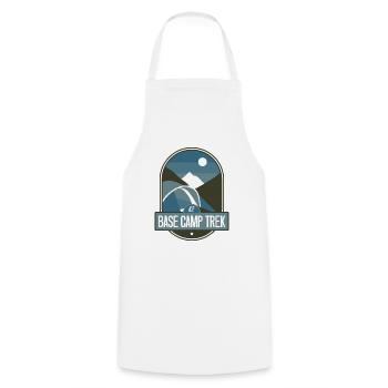 K2 Base Camp Trek - Kochschürze - Weiß - Vorne - AI Model Male 185 dark (185cm)