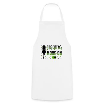 Irish Dance Irish Dancing - Cooking Apron - white - Front - AI Model Male 185 dark (185cm)