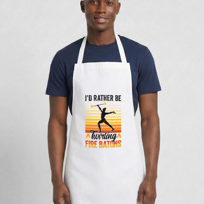 Fire Baton Fire Dance Fire Dancer Fire Dancer Cooking Apron