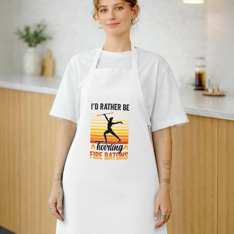 Fire Baton Fire Dance Fire Dancer Fire Dancer Cooking Apron
