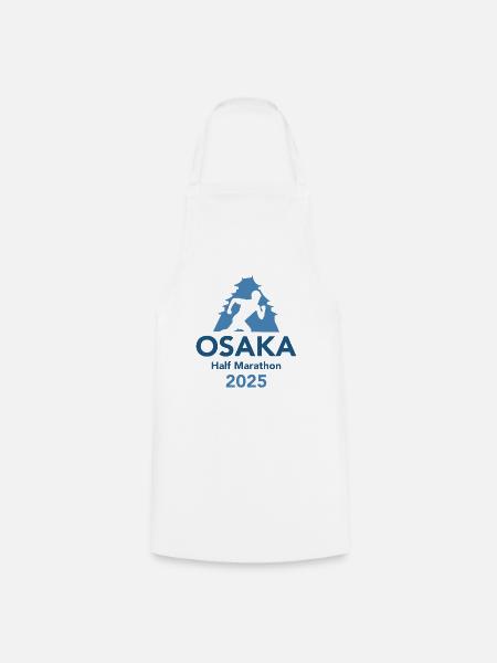 Osaka - Halbmarathon - 2025 - Kochschürze - Weiß