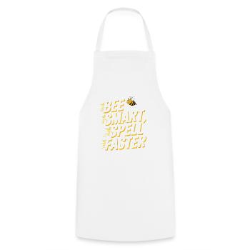 Concours de mots Spelling Bee Champion - Tablier de cuisine - blanc - Devant - AI Model Male 185 dark (185cm)