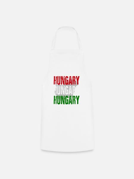 Hungary - Kochschürze - Weiß