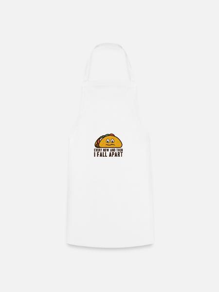 Taco - Kochschürze - Weiß
