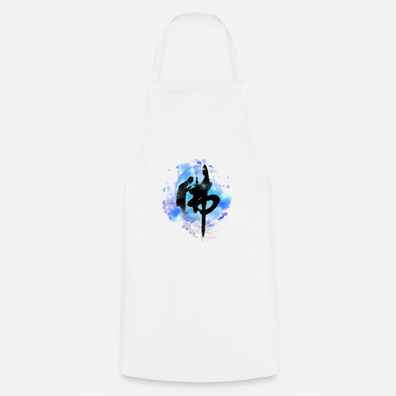 Buddhism - Cooking Apron - white