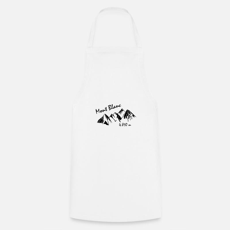 Mont Blanc - Tablier de cuisine - blanc
