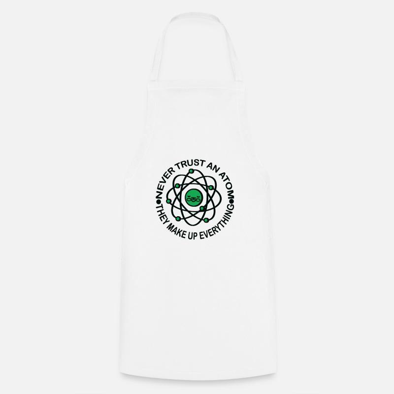 Atom Science Science - Cooking Apron - white