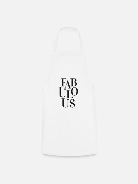 Fabulous - Kochschürze - Weiß