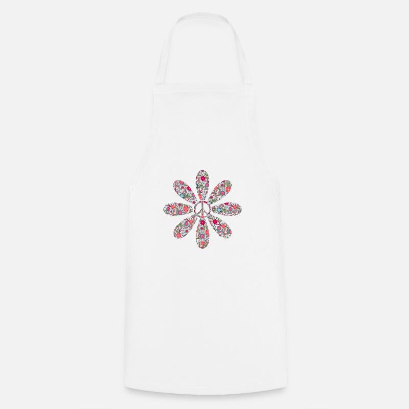 Force des fleurs - Tablier de cuisine - blanc