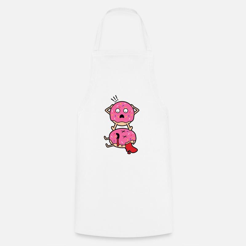 Dead donut - Cooking Apron - white
