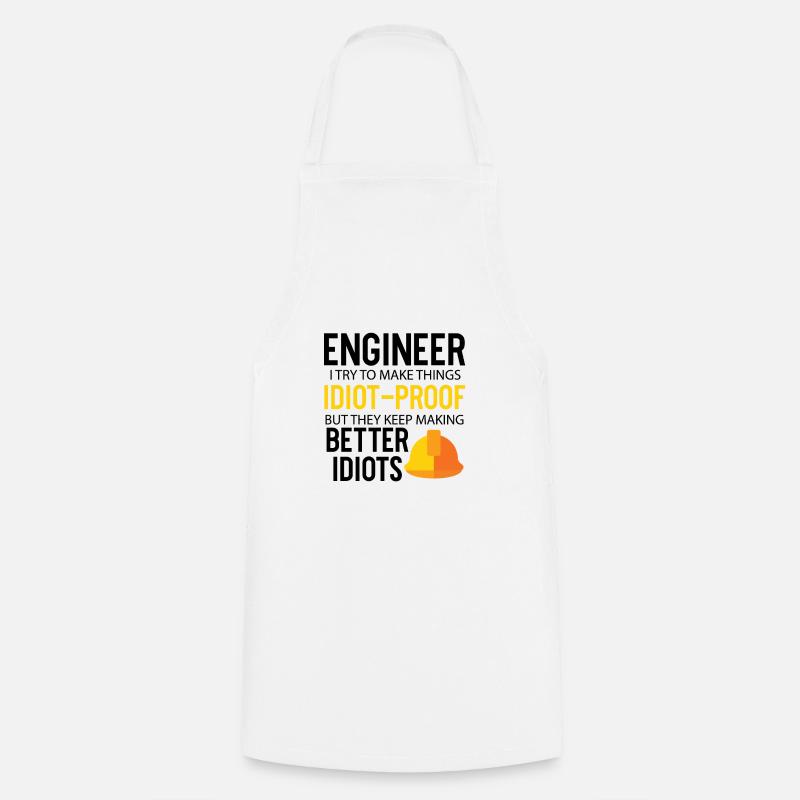 Engineer - Kochschürze - Weiß