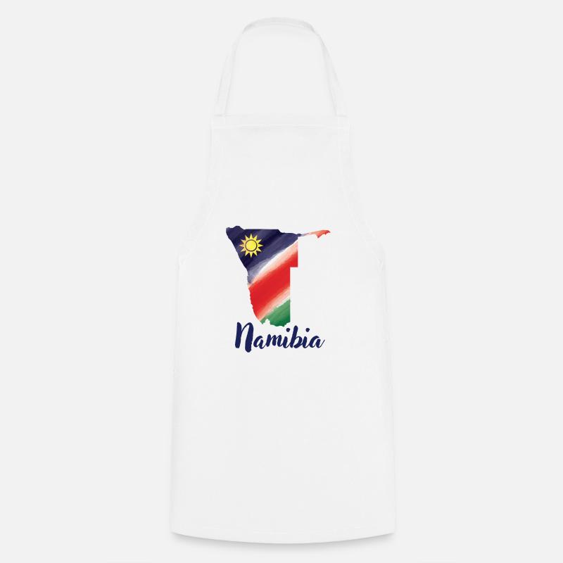 Namibia - Afrika - Kochschürze - Weiß