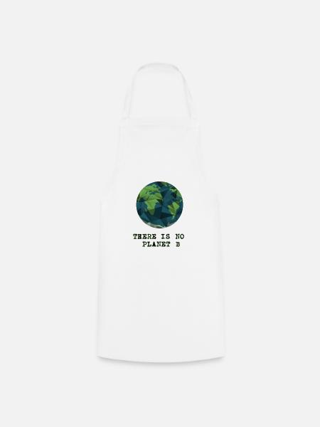 earth one - Kochschürze - Weiß
