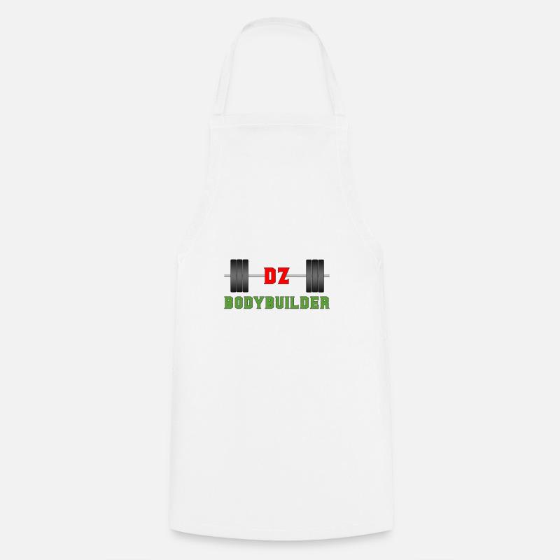 DZ Bodybuilder - Tablier de cuisine - blanc