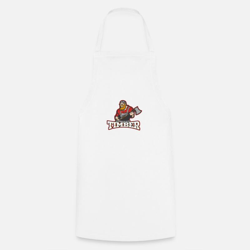 bûcheron bûcheron - Tablier de cuisine - blanc