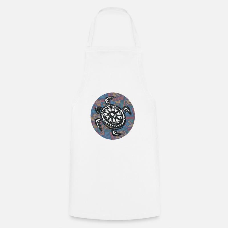 Great Hawaii design with turtle - Cooking Apron - white