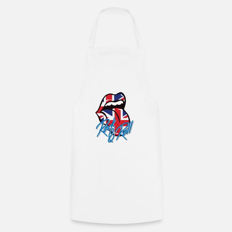 Rock and roll - Tablier de cuisine - blanc