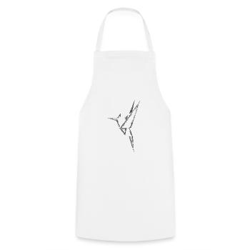 origami - Cooking Apron - white - Front - AI Model Male 185 dark (185cm)