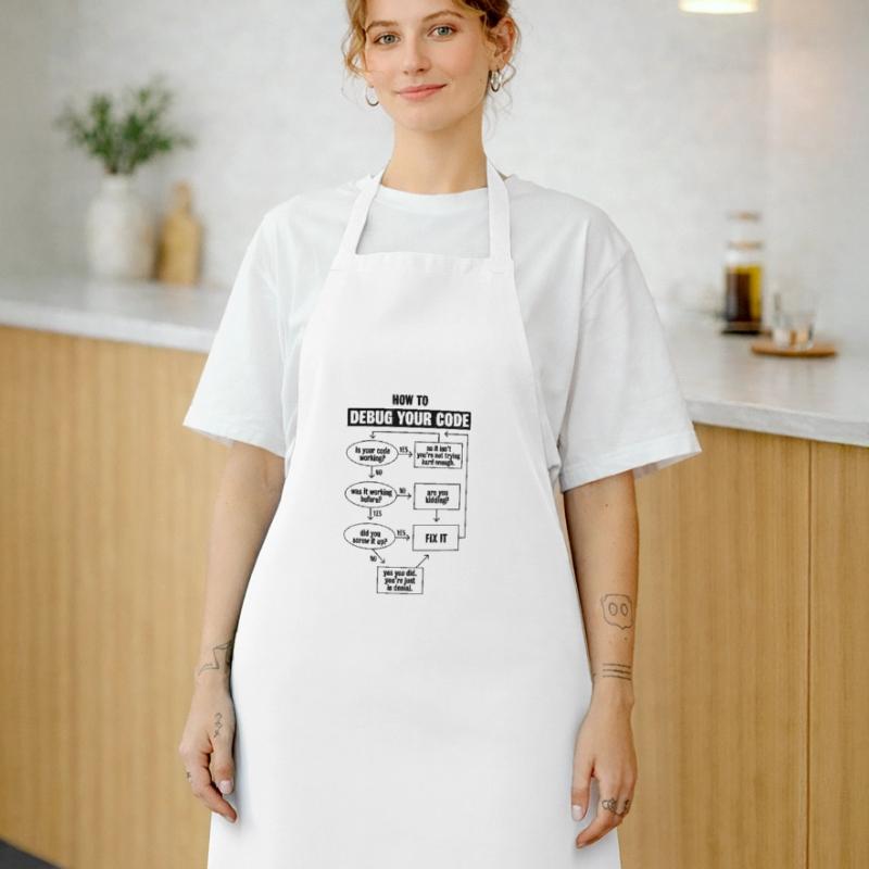 Codage de code de programmation Cadeau de débogage drôle Tablier de cuisine