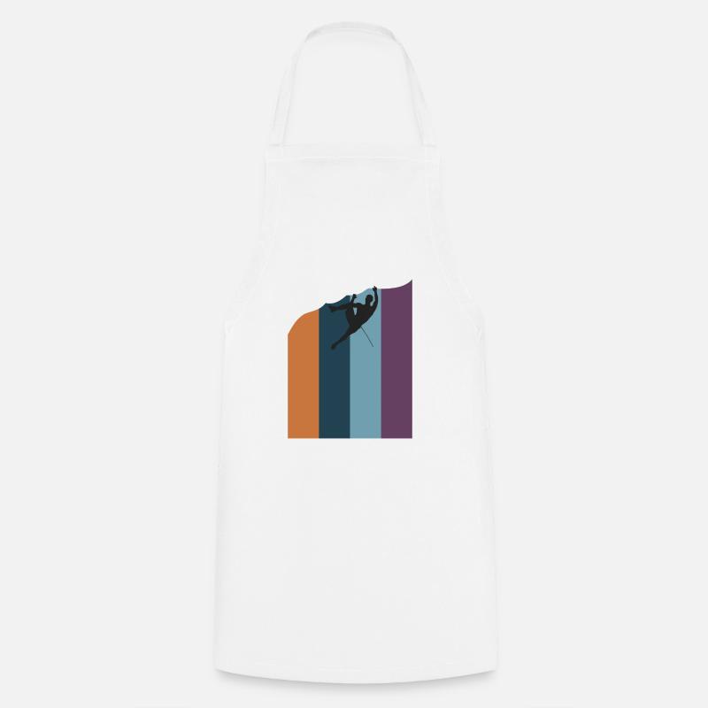 Rock climbing - Cooking Apron - white