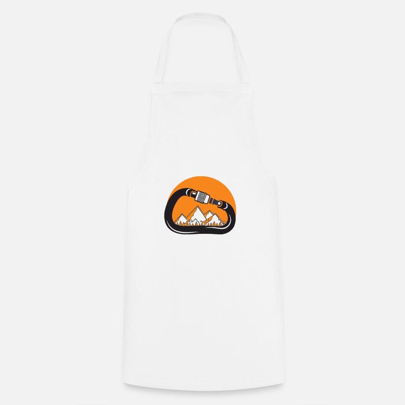 Rock climbing - Cooking Apron - white