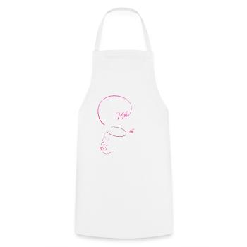 Hula Nothing Is Cool Sports Diet Hoop Gift - Cooking Apron - white - Front - AI Model Male 185 dark (185cm)