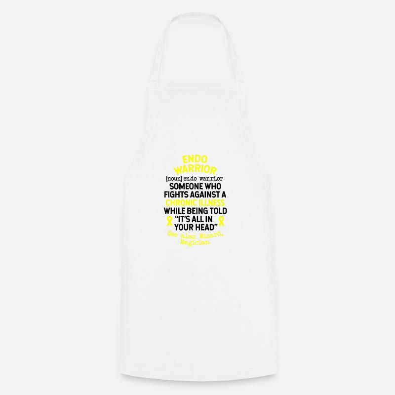Definition Endo Warrior - Cooking Apron - white