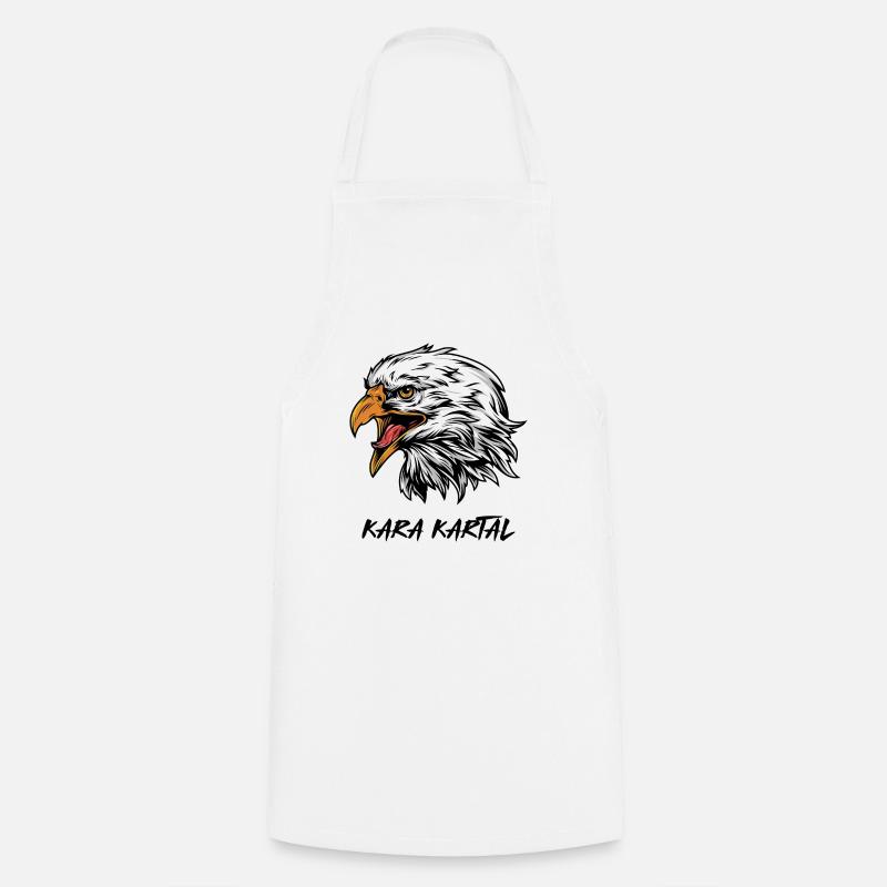 Kara Kartal, Black Eagle - Kochschürze - Weiß