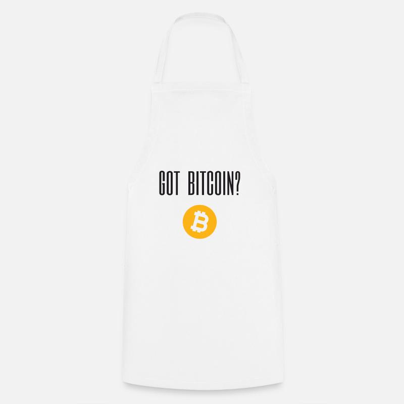 Got Bitcoin? - Cooking Apron - white