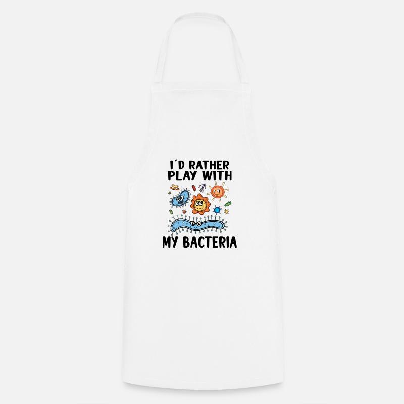 Microbiologist Microbiology Lab Staph Gift Idea - Kochschürze - Weiß