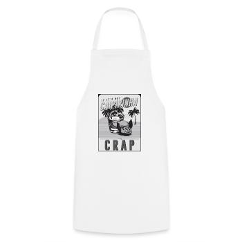 Brésil - Tablier de cuisine - blanc - Devant - AI Model Male 185 dark (185cm)