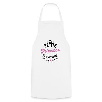 La Petite Princesse De Marraine - Tablier de cuisine - blanc - Devant - AI Model Male 185 dark (185cm)