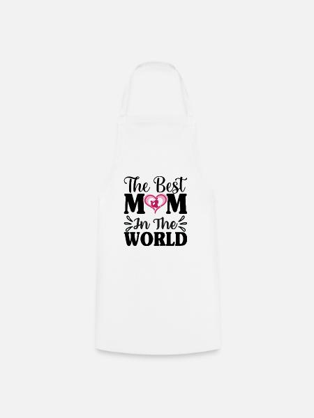 Die beste Mutter der Welt - Kochschürze - Weiß