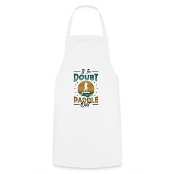 En cas de doute Paddle Out Standup Paddle Board - Tablier de cuisine - blanc - Devant - AI Model Male 185 dark (185cm)
