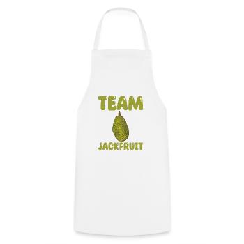 Team Jackfruit - Cooking Apron - white - Front - AI Model Male 185 dark (185cm)