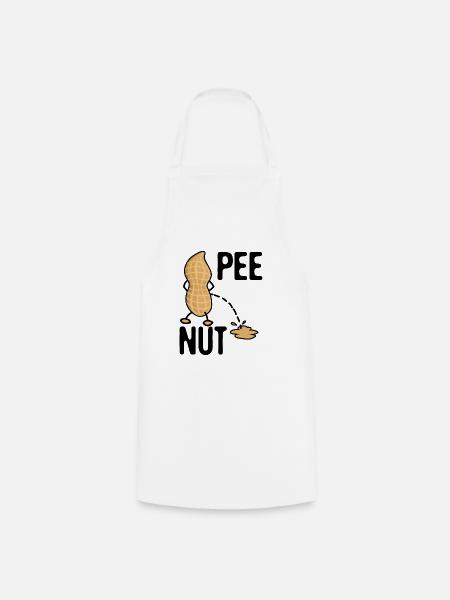Pee Nut - Kochschürze - Weiß