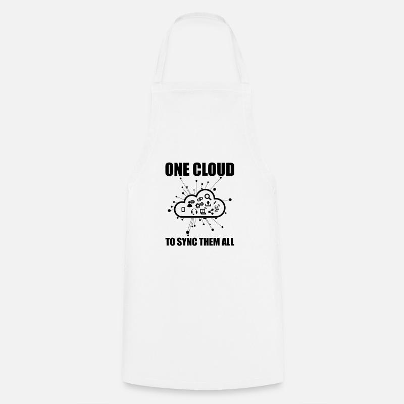 Cloud-Administrator Cloud-Devops - Kochschürze - Weiß