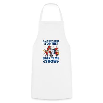 Fanfare Clarinettiste École de musique de répétition - Tablier de cuisine - blanc - Devant - AI Model Male 185 dark (185cm)