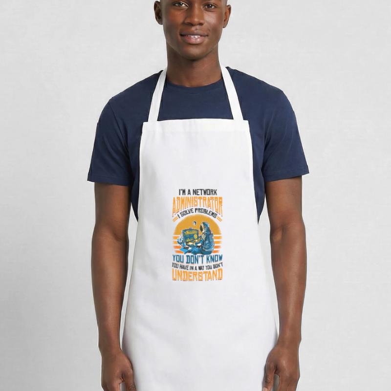Solve Problems It-support Network Administrator Cooking Apron