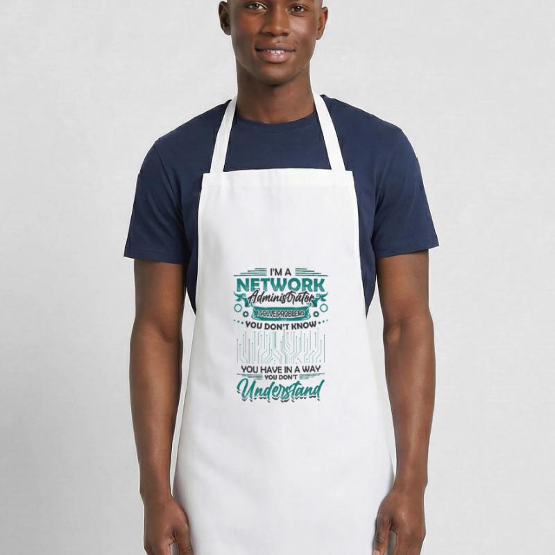 Solve Problems It-support Network Administrator Cooking Apron